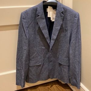 Denim sport coat